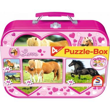Horses Puzzel Box