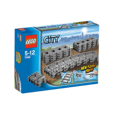 LEGO City flexibele rails 7499