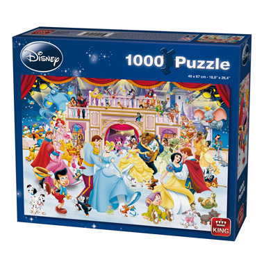 Disney puzzel Prinsessen dansen 1000 stukjes