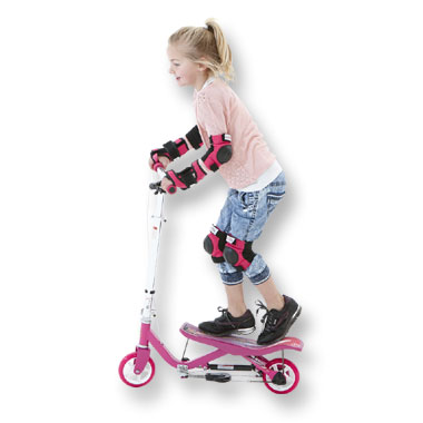 Space Scooter Junior Roze-Paars
