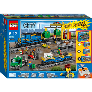 LEGO City treinen valuepack 66493