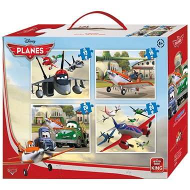 4 in 1 Puzzel Planes