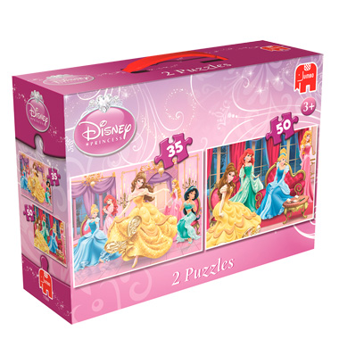 2 in 1 Puzzel Disney Prinses Belle