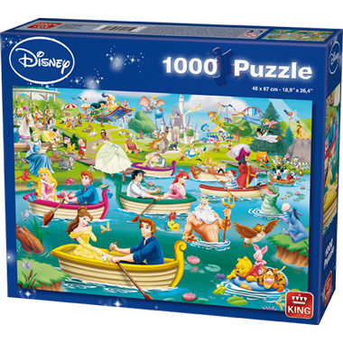 1000 Stuks Puzzel Disney Fun on Water