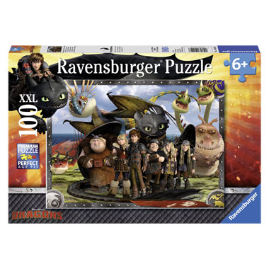 Ravensburger puzzel Dragons 2 - 100 stukjes