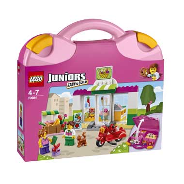 10684 LEGO Juniors supermarkt koffer