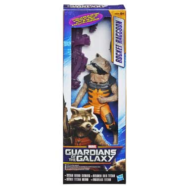 Guardians of the Galaxy Rocket Raccoon met blaster
