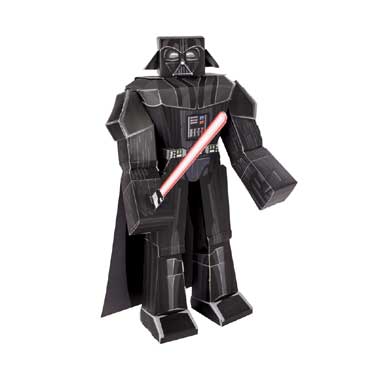 Star Wars papierenfiguur Darth Vader 30 cm
