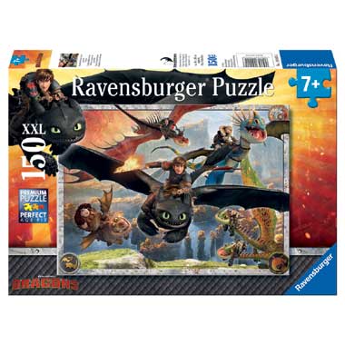 Ravensburger Dragons 2 XXL puzzel 150 stukjes