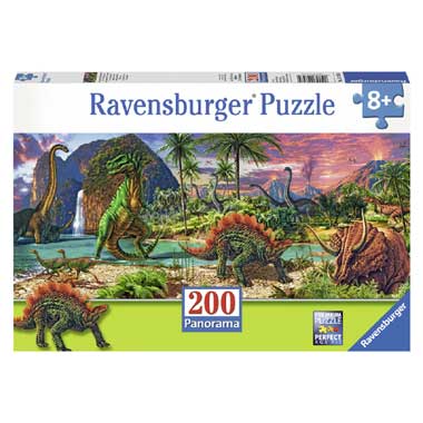 Ravensburger In het land van de dinosaurussen puzzel 200 stukjes