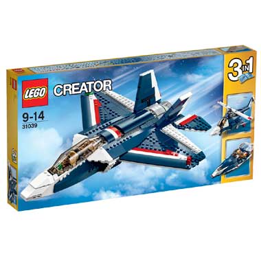 LEGO Creator blauwe straaljager 3-in-1 31039