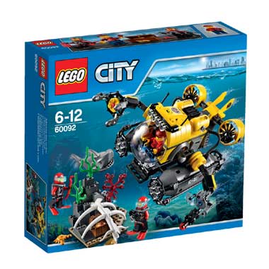 LEGO City diepzee duikboot 60092