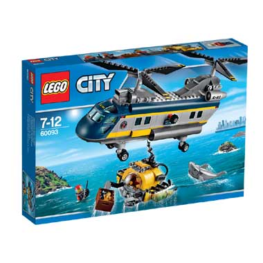 LEGO City diepzee helikopter 60093
