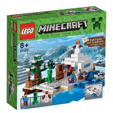 LEGO Minecraft sneeuwschuilplaats 21120