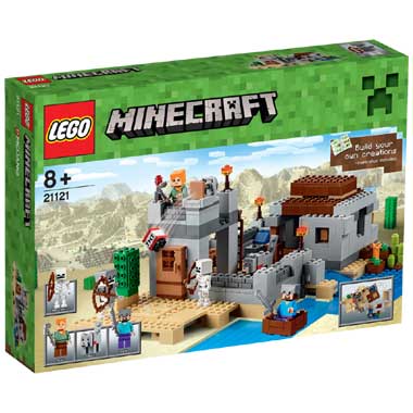 LEGO Minecraft woestijnuitkijkpost 21121