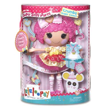 Lalaloopsy Super Silly Party Crumbs Sugar Cookie pop