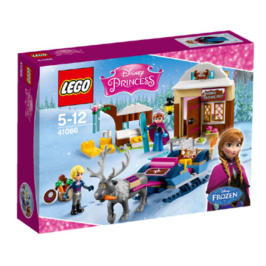 LEGO Disney Princess Anna en Kristoff's avontuur met de slee 41066