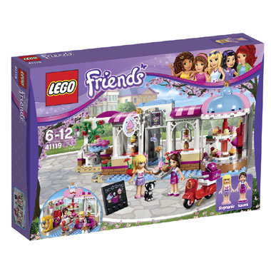 LEGO Friends Heartlake cupcake café 41119