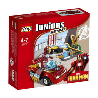 LEGO Juniors Marvel Super Heroes Iron Man vs Loki 10721