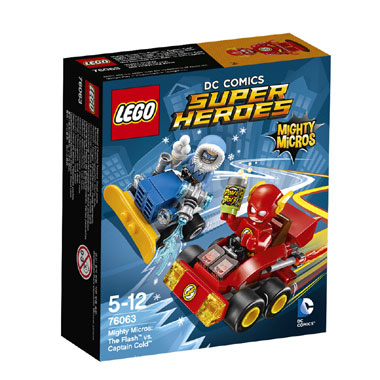 LEGO Super Heroes Mighty Micros: The Flash vs Captain Cold 76063