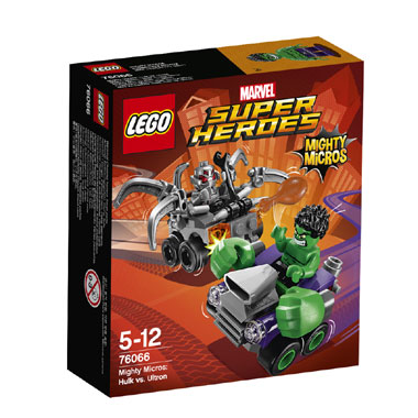 LEGO Super Heroes Mighty Micros: Hulk vs Ultron 76066