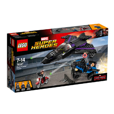 LEGO Super Heroes Black Panther achtervolging 76047