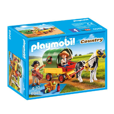 PLAYMOBIL Country picknick met ponywagen 6948