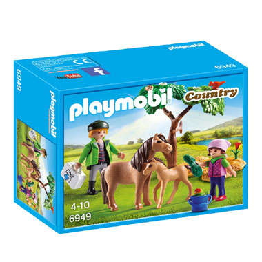 PLAYMOBIL Country dierenarts met pony's 6949