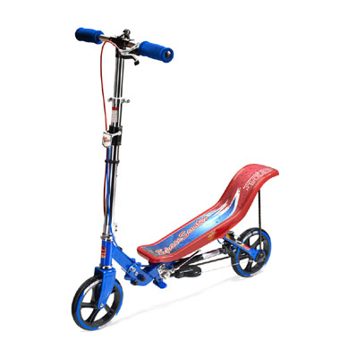 Step Space Scooter - rood/blauw