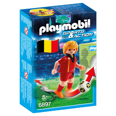 PLAYMOBIL Sports & Action voetballer België 6897