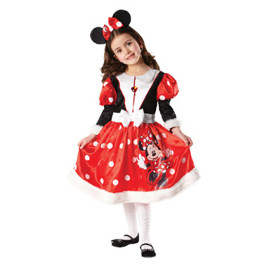 Minnie Mouse Winter Wonderland verkleedjurk - maat 92/116