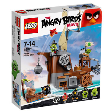 LEGO Angry Birds piggy piratenschip 75825