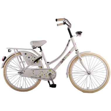 Volare Omafiets Spring time meisjesfiets - 24 inch - wit
