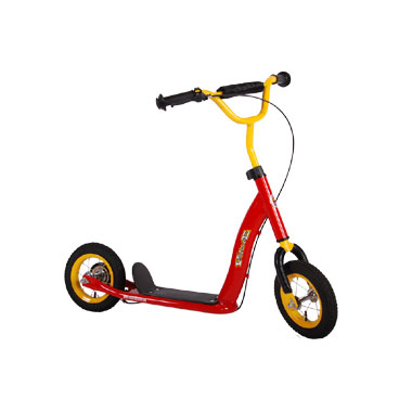 Volare autoped - 10 inch - rood/geel