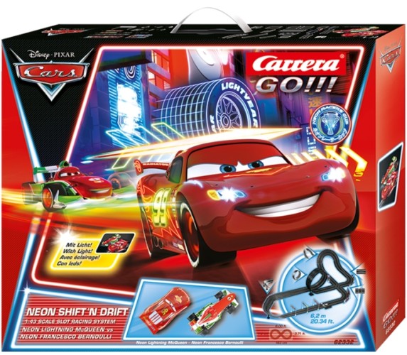Carrera Go! Neon shift 'n drift Cars