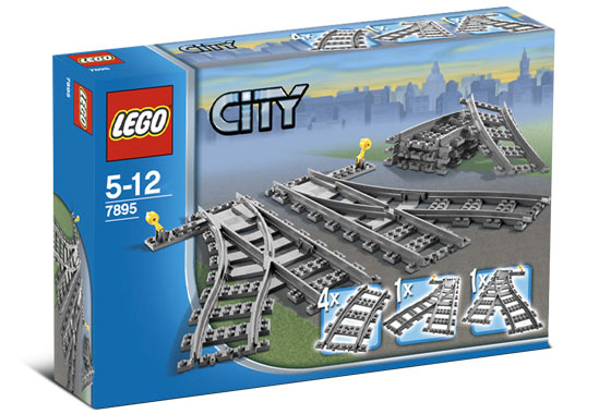 Lego City wissels - 7895
