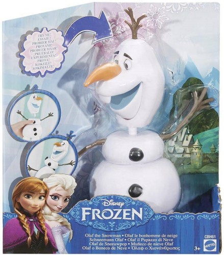 Frozen Olaf de sneeuwpop