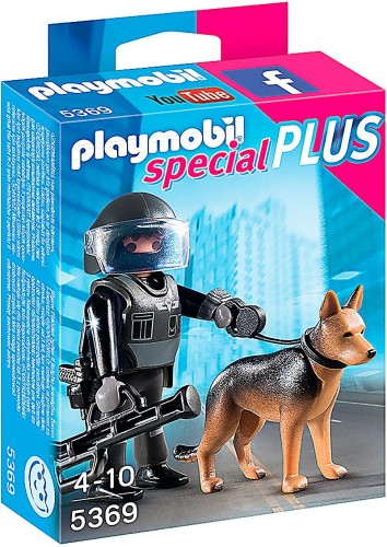 Playmobil Politie met speurhond - 5369