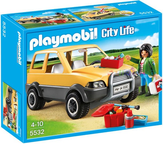 Playmobil City Life dierenarts met 4x4 - 5532