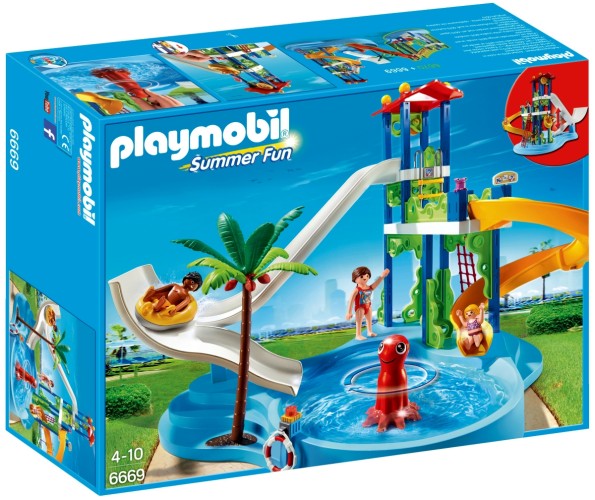 Playmobil Summer Fun Waterpretpark met glijbanen - 6669
