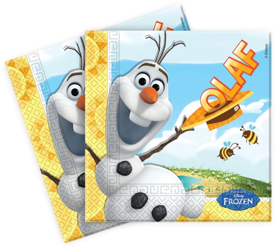 Disney Frozen Olaf servetten - 20 stuks