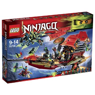 LEGO Ninjago laatste vlucht van de Destiny's Bounty 70738