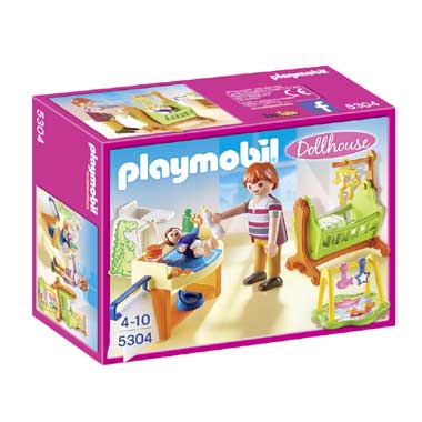 PLAYMOBIL Dollhouse babykamer met wieg 5304