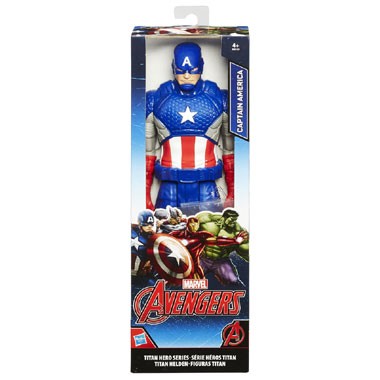 The Avengers Titan Hero Captain America figuur - 30 cm