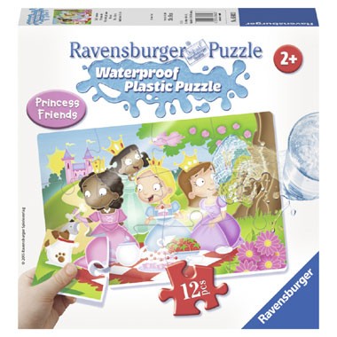 Ravensburger plastic puzzel prinsessen - 12 stukjes