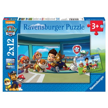 Ravensburger PAW Patrol Ryder en zijn vrienden puzzelset - 12 stukjes