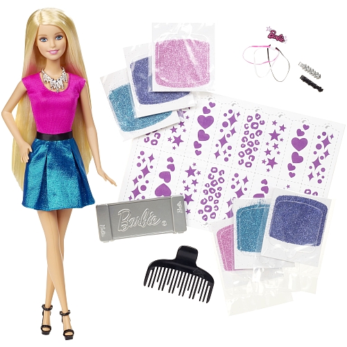 Barbie - haar glitters barbie