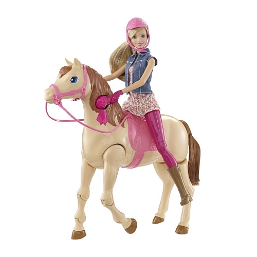 Barbie - pop & paard