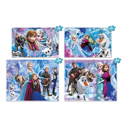 Disney frozen - puzzel 4-in-1