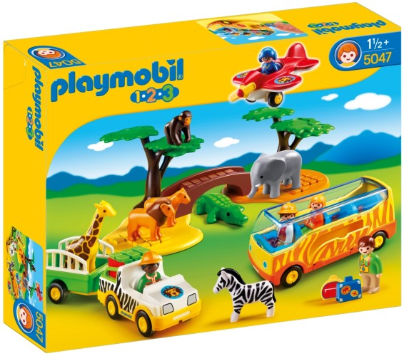 Playmobil 1.2.3 Grote Safari - 5047